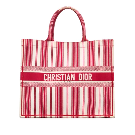 Женская сумка-тоут Dior Large Striped Book Tote