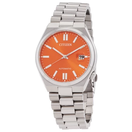 Мужские часы Citizen NJ0151-53Z, оранжевые