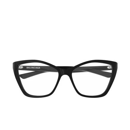 Женская оправа Balenciaga BB0405O, бабочка, черная