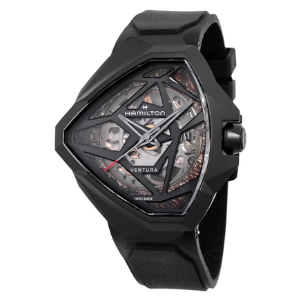 Мужские часы Hamilton H24645330, автоматические, черные