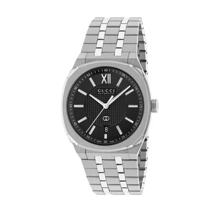 Мужские часы Gucci 25H YA163351, черные