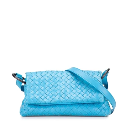 Женская сумка Bottega Veneta Intrecciato через плечо