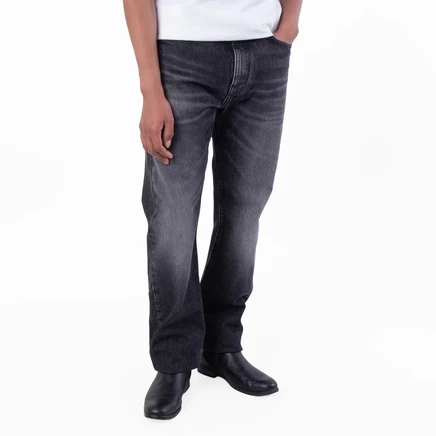 Мужские джинсы Versace Regular-Fit, черные