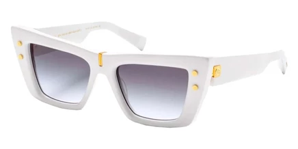 Женские солнцезащитные очки Balmain B-EYE, белые