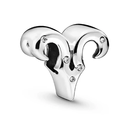 Женский шарм Pandora «Овен» из серебра