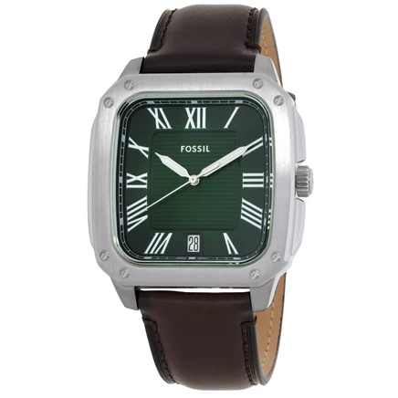 Мужские часы Fossil Crosby FS6150, зеленые