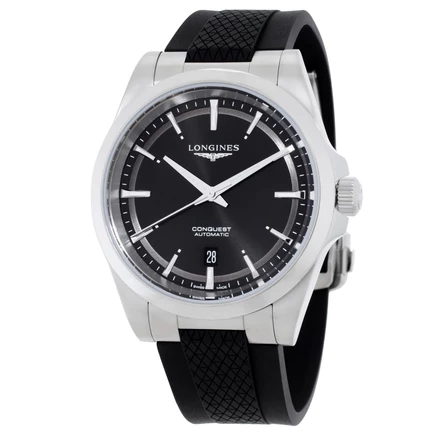 Мужские часы Longines L3.830.4.52.9, автоматические, черные