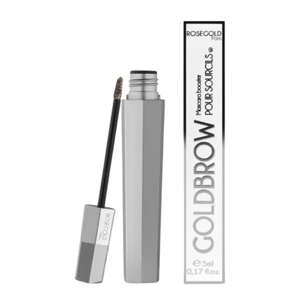 Женская тушь для бровей Rosegold GOLDBROW, коричневая