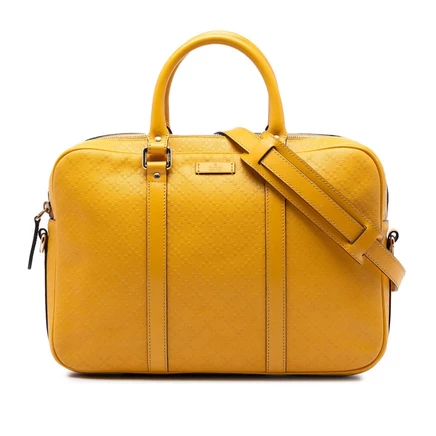 Унисекс деловая сумка Gucci Medium Diamante Bright