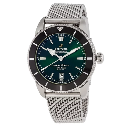 Мужские часы Breitling Superocean AB2020121L1A1, зеленые