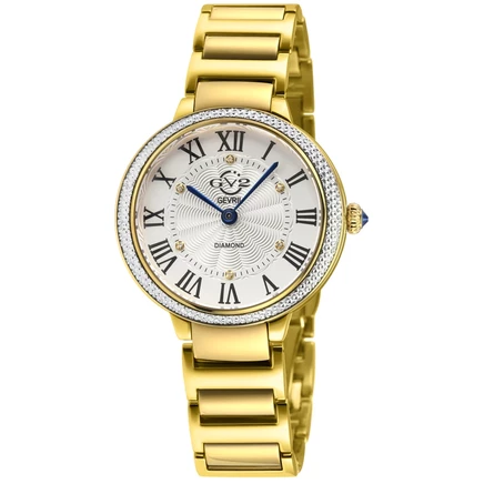 Женские часы GV2 Rome Brillante 122102B, белые