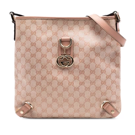 Женская сумка Gucci GG Crystal Abbey D Ring