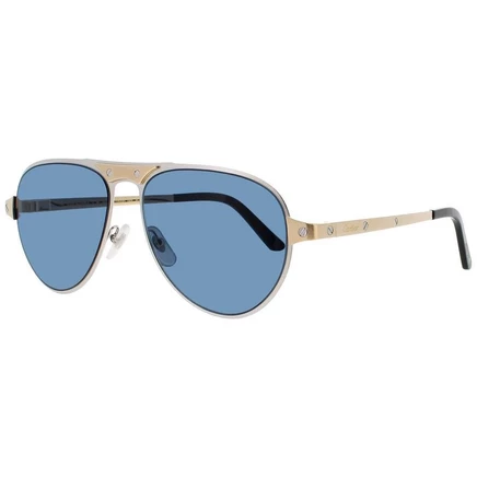 Мужские солнцезащитные очки Cartier CT0533S002, золотистые