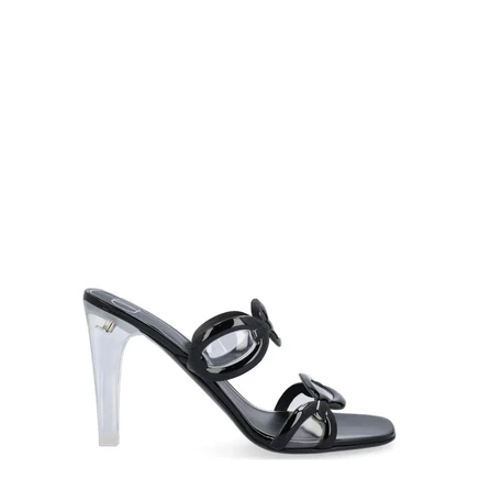 Женские мюли Valentino Garavani Chain, черные