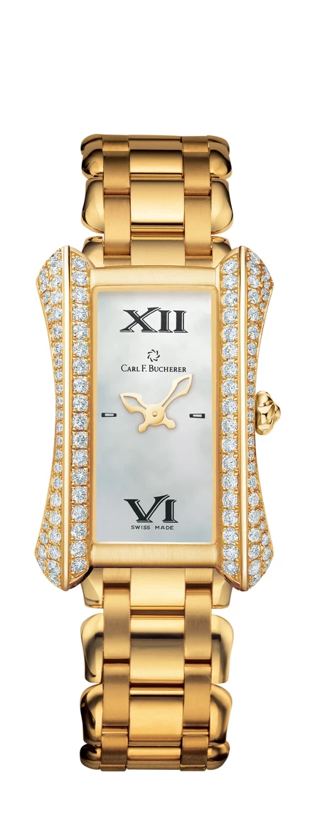Женские часы Carl F. Bucherer 00.10701, перламутровые