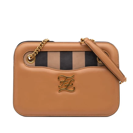 Женская наплечная сумка Fendi Karligraphy Pocket