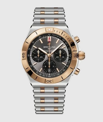 Мужские часы Breitling Chronomat UB0158101B1U1, серые