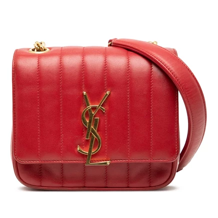 Женская сумка через плечо Saint Laurent Vicky