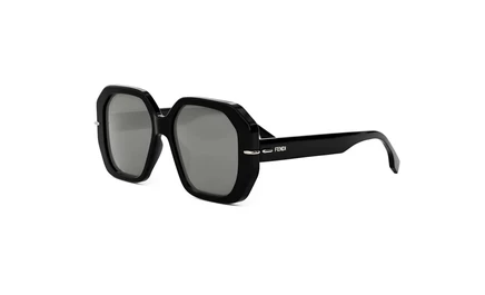 Женские очки Fendi FE401731, геометрические, черные