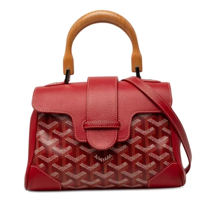 Женская сумка Goyard Mini Goyardine Saigon Souple