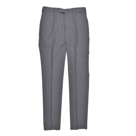Мужские брюки Brunello Cucinelli, шерсть, серые