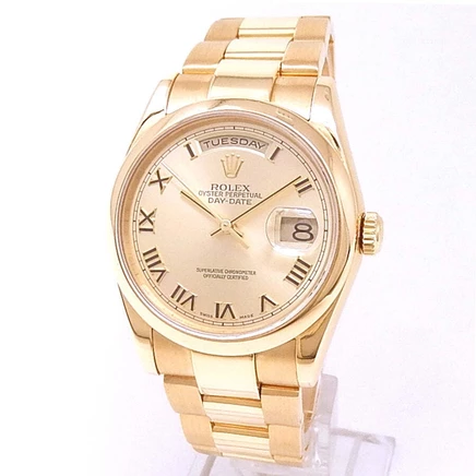 Мужские часы Rolex Day-Date 118208 CRP, шампань