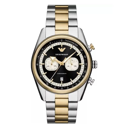 Мужские часы Armani AR11678, хронограф, черные