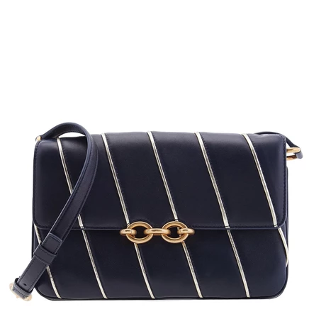 Женская сумка Saint Laurent Le Maillon, кожаная