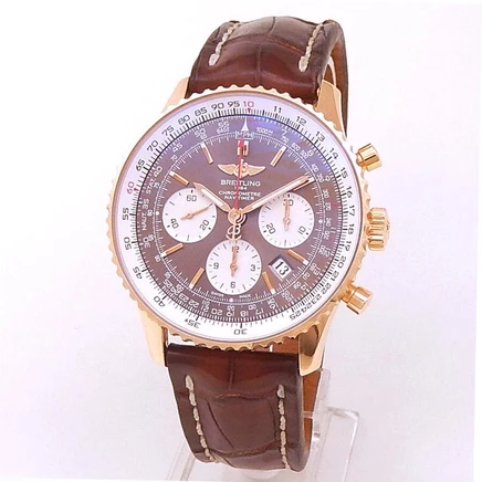 Мужские часы Breitling Navitimer 01 RB0120, коричневые
