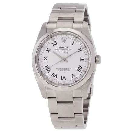 Мужские часы Rolex Air King 114200WRS0, белые