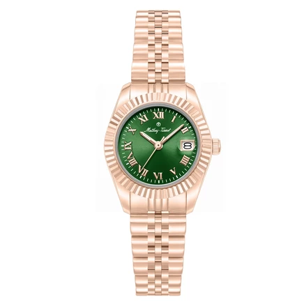 Женские часы Mathey-Tissot H250955B-D, темно-зеленые