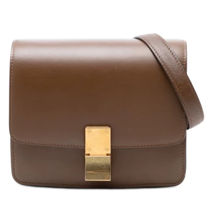 Женская сумка Celine Classic Box из кожи б/у