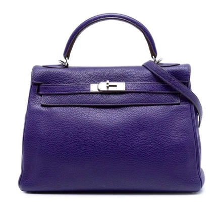 Женская сумка Hermès Kelly II Retourne 32, кожа Clemence
