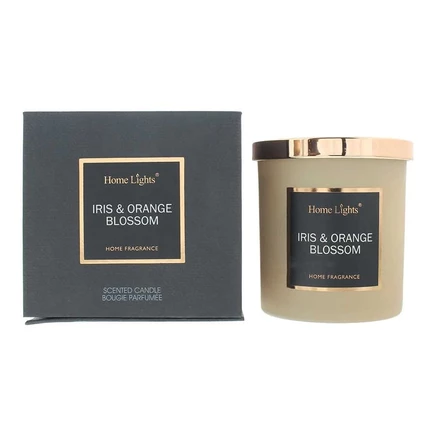Ароматическая свеча HomeLights Iris & Orange Blossom, 244 г