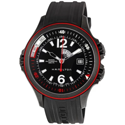 Мужские часы Hamilton H77585335, черные