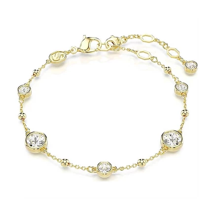 Женский браслет Swarovski Imber, бело-золотистый