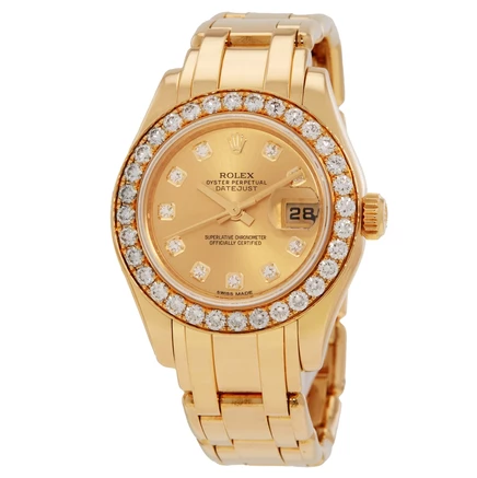 Женские часы Rolex Lady-Datejust 80298, б/у, шампань