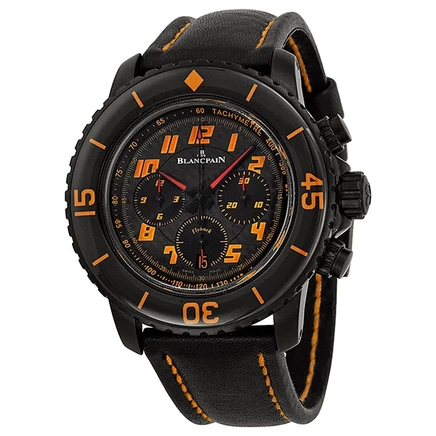 Мужские часы Blancpain 50 Fathoms 5785F-11D03-63, черные