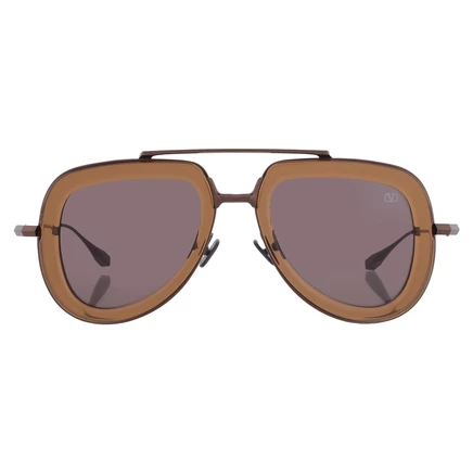 Унисекс-очки Valentino VLS-129, коричнево-медные