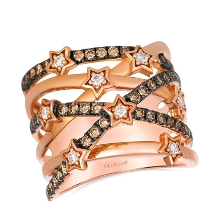 Женское кольцо Le Vian с бриллиантами, белое золото 585