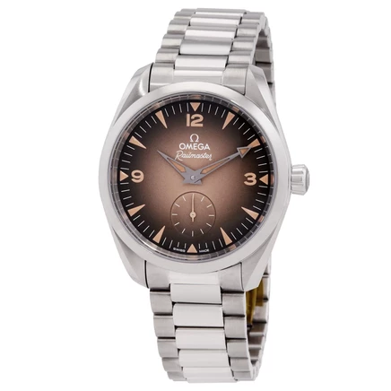 Часы Omega Railmaster 235.10.38.20.13.001, коричневые