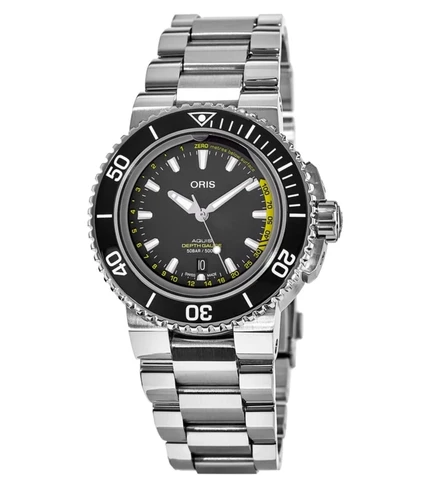 Мужские часы Oris Aquis Depth Gauge, черные