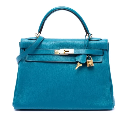 Женская сумка Hermes Kelly II Retourne 32, б/у