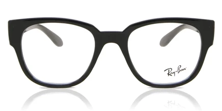 Унисекс-оправа Ray Ban RX7210 52, глянцево-черная
