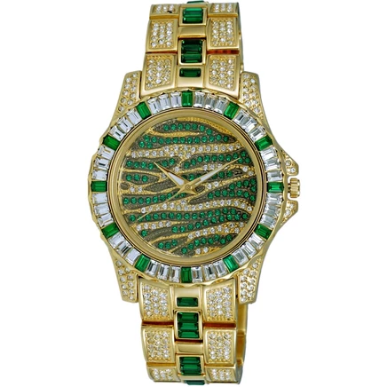 Часы унисекс Adee Kaye Chameleon AKJ1177G, зеленые