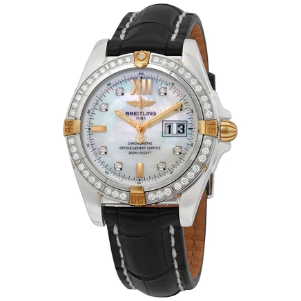 Унисекс часы Breitling B4935053/A594.724P.A18BA.1 перламутр