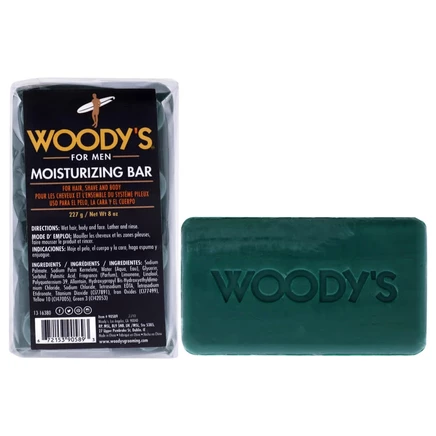 Увлажняющее мыло Woodys для тела, 227 г