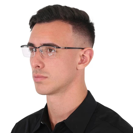 Мужские очки Ray Ban RX8746D 1074, черные