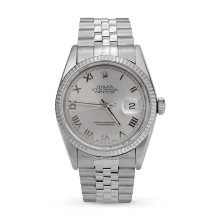 Унисекс-часы Rolex Datejust 16234 SRJ, серебристые
