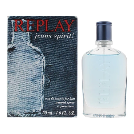 Мужская туалетная вода Replay Jeans Spirit!, 50 мл